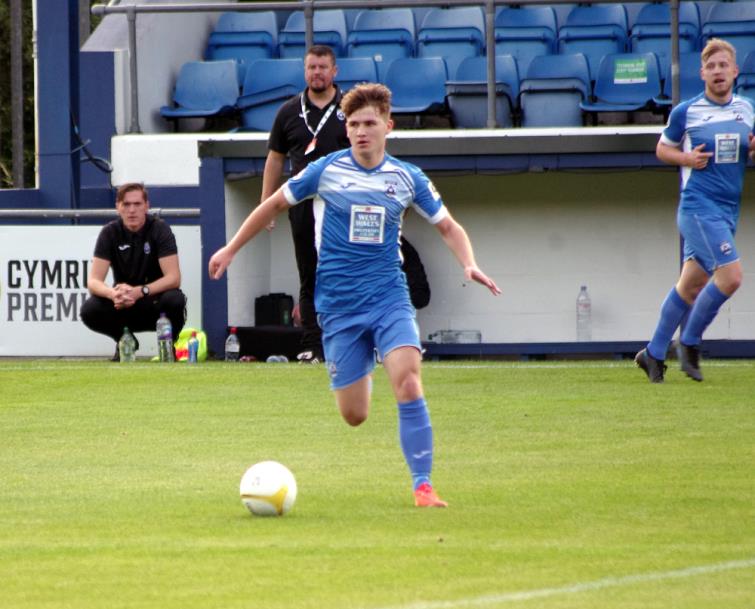 Danny Williams scored twice for Haverfordwest County
